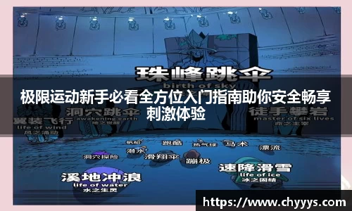 极限运动新手必看全方位入门指南助你安全畅享刺激体验