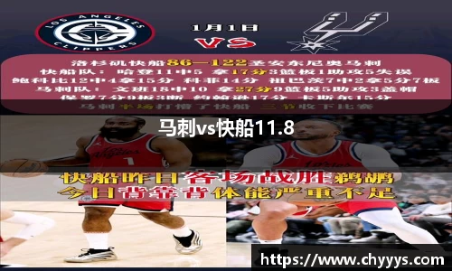 马刺vs快船11.8